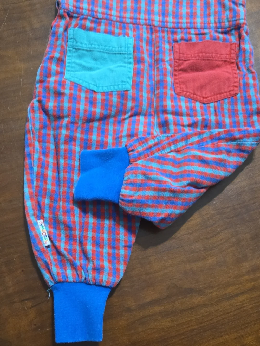Vintage Rainbow Tag Gymboree Overalls  Xsmall